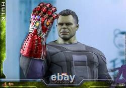 Hot Toys MMS558 1/6 Avengers Endgame Hulk Bruce Banner With Nano Gauntlet Figure