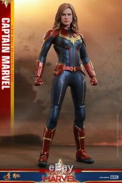 HotToys 1/6 MMS521 Captain Marvel Carol Danvers Brie Larson Female Figure Dolls