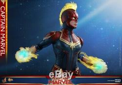 HotToys 1/6 MMS521 Captain Marvel Carol Danvers Brie Larson Female Figure Dolls