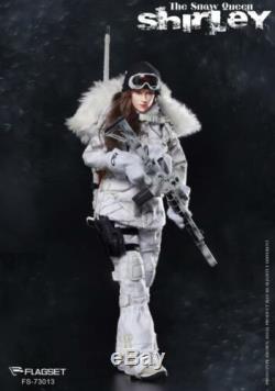 In-Stock 1/6 Scale FLAGSET FS-73013 Snow Queen Shirley Female Military figure
