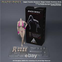 JIAOU DOLL 1/6 Female Snow white Skin Flexible Big Bust Body JOQ-09F-WS01 Figure