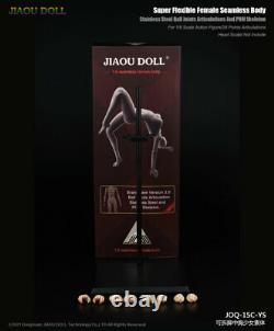 JIAOU DOLL 16 JOQ-15C Suntan Skin Medium Breast 12 Female Action Figure Body