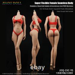 JIAOU DOLL 16 JOQ-15C Suntan Skin Medium Bust Female Action Figure Body Model T