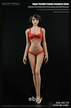 JIAOU DOLL 16th JOQ-15C Female Medium Bust Girl 12inch Action Figure Body Dolls
