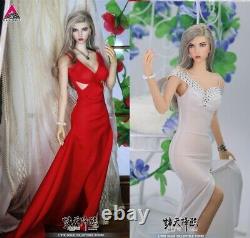 JIAOU Doll 1/6 Angel Yan Beauty Girl Female Figure Set White&Red Dress Ver