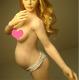 JIAOUDOLL 3.0 16 Normal Skin Small Bust Pregnant 12inch Female Figure Body Toys