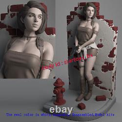 Jill Female 18 16 Figure 3D Print Model Kit Unpainted Unassembled Garage Kit
