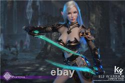 KYStudio KY001 Female Elf Warrior Burryna with Lighting Base & Weapon 1/6 FIGURE
