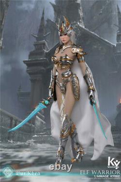 KYStudio KY002 Female Elf Warrior BurRhea with Lighting Base & Weapon 1/6 FIGURE