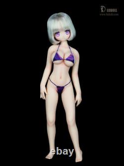 LDDOLL 1/6 22XL Silicone Body Pink Skin 22cm Girl Figure Model Fit OB CG Head