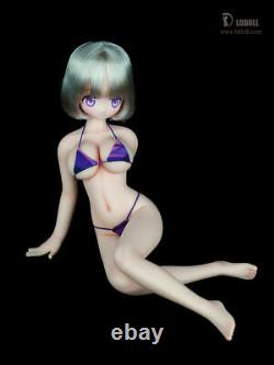 LDDOLL 1/6 22XL Silicone Body Pink Skin 22cm Girl Figure Model Fit OB CG Head