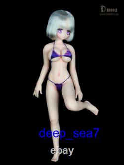 LDDOLL 16 22XL Pink Skin Girl Silicone Doll Figure Body Model Fit OB CG Head