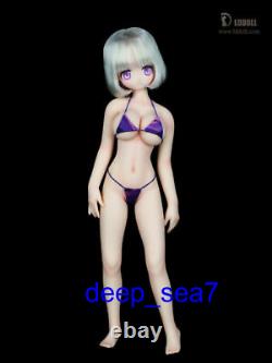 LDDOLL 16 22XL Pink Skin Girl Silicone Doll Figure Body Model Fit OB CG Head
