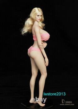 LDDOLL 16 Pink Skin 28xl Girl Silicone Female Action Figure Body Fit KT Head