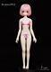 LDDOLL 22S 16 Pink Skin 22cm Seamless Female Action Figure For OB AZ Head Model