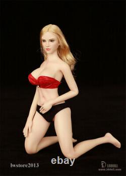 LDDOLL EU28L 16 Soft Red Seamless Female Action Figure Body Finger Bone Model T