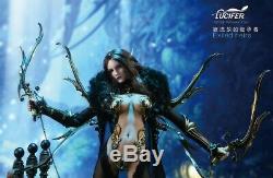 LUCIFER LXF2005 1/6 Exiled Heirs Female Action Figure Doll TBLeague body Weapon