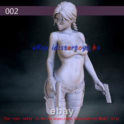 Lara 1/8 1/6 1/4 Scale Unpainted 3D Printed Model Kit Unassembled Female 2 Ver