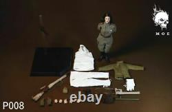 MOETOYS 1/6 P008 Soviet Snow Assault Sniper Female Officer Soldier Figure Doll