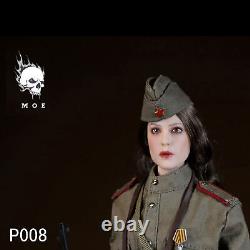 MOETOYS P008 1/6 Soviet Union Female Sniper With Snow Camouflag figure