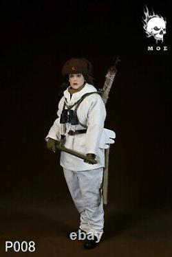 MOETOYS P008 1/6 Soviet snow Assault Sniper Female Officer Action Figure Model