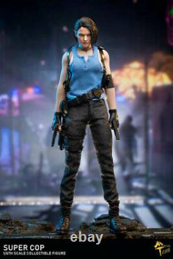 MTTOYS 1/6 MT004 Resident Evil Jill Clothes Head Set Fit 12 Female Body Figure
