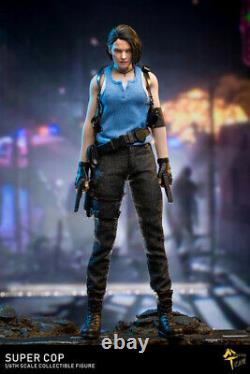 MTTOYS MT004 1/6 Female Police 2pcs Head & Suit Resident Evil Figure Accessory