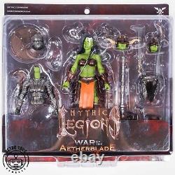 MYTHIC LEGIONS Deluxe Female Orc Builder EXCLUSIVE Ork Legion War Of Aetherblade
