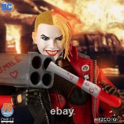 Mezco Toyz Harley Quinn Female Joker PX Previews Exclusive 1/12 Action Figure