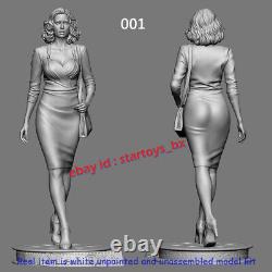 Monica 1/12 1/8 1/6 1/4 1/3 Unpainted Model Kit 3D Printing Unassembled Female