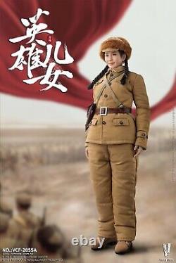 New VERYCOOL VCF-2055A 1/6 Chinese People Volunteer Army Double Female Figure