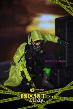 ONEPOP 1/6 DV-04 Dark Zone Agent Suit Clothes Fit 12 Female PH Figure Body Toys