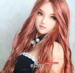 Obitsu 16 Beauty Girl Long Curly Hair Head Sculpt For 12'' Female PH LD Body