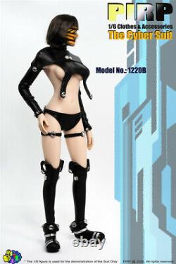 PIRP 1/6 1220B Cyber Suit Girl Clothes Outfit Fit 12 Female PH Figure Body Toy