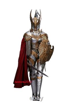 POPTOYS 16 ALS010 Eagle Knight Guard Silver Armor Version Female Action Figure