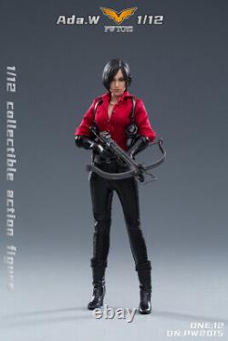 PWTOYS 1/12 PW2015 Female Agent Ada Wong 6'' Action Figure Model Doll Toys