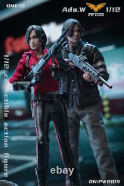PWTOYS 1/12 Resident Evil Ada Wong Female Warrior Figure PW2015 Collections