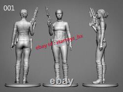 Padme 1/8 1/6 1/4 Scale Unpainted 3D Printed Model Kit Unassembled Female 2 Ver