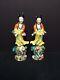 Pair of Chinese Porcelain Female Figures