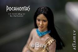Pocahontas 1/6 custom action Figure with seamless Body 12 OOAK