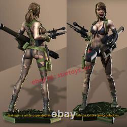 Quiet 1/8 1/6 1/4 Scale Unpainted 3D Print Model Kit Unassembled Female Warrior