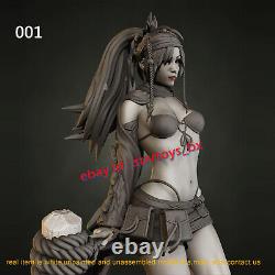 Rikku Female 1/12 1/8 1/6 1/4 1/3 Unpainted Model Kit 3D Print Unassembled 2 Ver