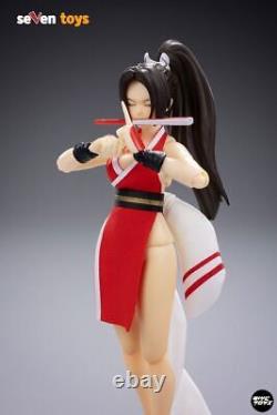 SEVEN TOYS ST0605 1/12 Mai Shiranui Figure Model 6'' Female Doll Toy Gift