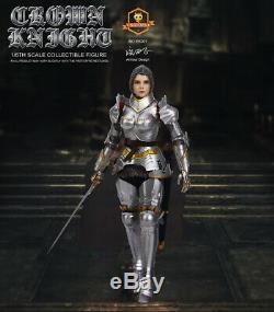 SGTOYS EK001 Female KNIGHT with Metal Armor 1/6 Action Figure