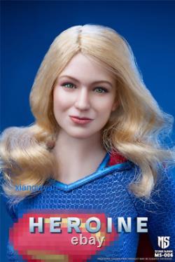 STAR MAN MS-006 1/6 Heroine Superman Head Clothes Set For 12'' Female TBL Body