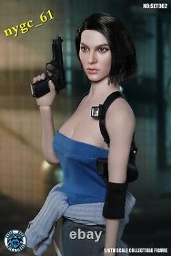 SUPER DUCK C026 1/6 Resident Evil Female Policeman Head & Suit fit 12'' Figure