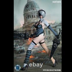 SUPER DUCK SET069B 1/6 NieR Automata 2B Head and Clothing for 12 Female Figures