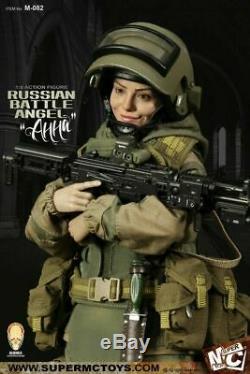 SUPERMCTOYS 1/6 M-082 Russian Battle Angel Female Action Figure Model Dolls