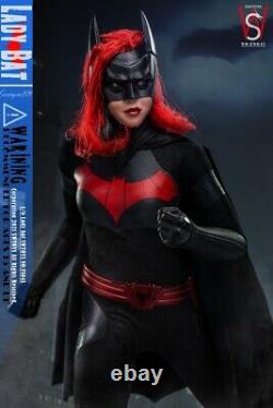 SWTOYS 1/6 FS041 Lady Bat 12'' Female Action Figure Red Hair Head Set Toys Pre
