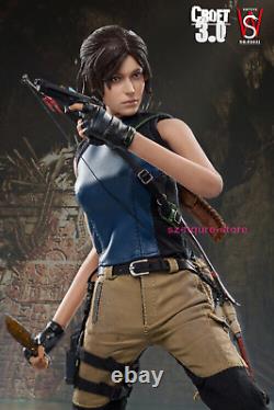 SWTOYS 1/6th FS031 Lara Croft 3.0 Tomb Raider 12 Female Action Figure Head Body